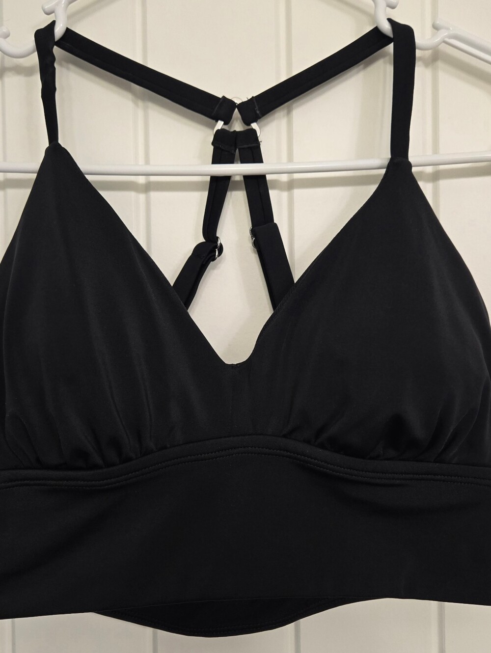 Black Strappy Bikini Top